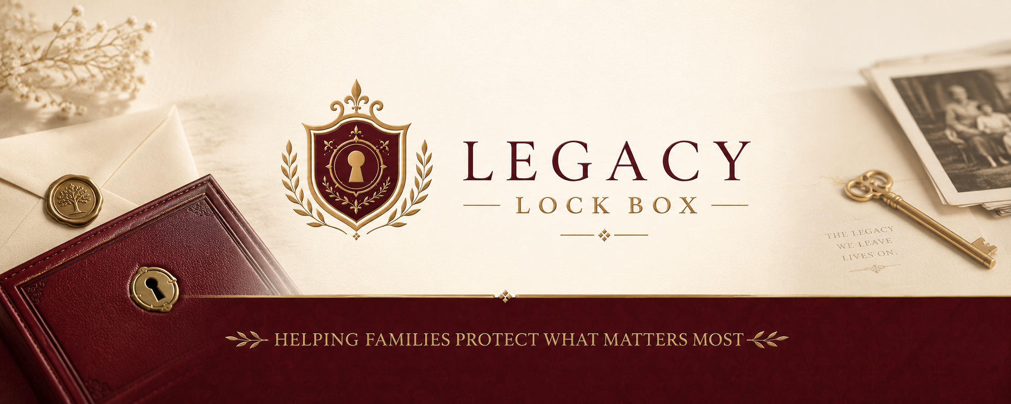 Legacy Lock Box, helping families protect what matters most